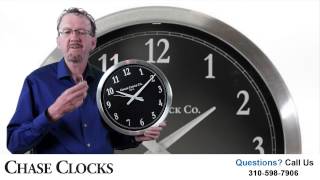 Learn How this Metal Wall Clock  Adjust for Daylight Savings Time