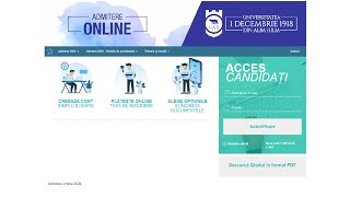 Tutorial Admitere Online UAB.ro