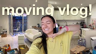 moving vlog!!! decorating the new flat & moving out of the old :(