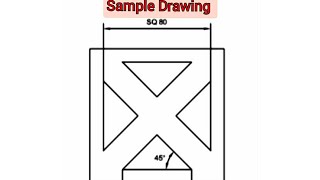 How to Draw Sample Drawing 2 use of Roller scale