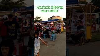 PASAR KULINER LAPANGAN TULUNG REJO KAMPUNG INGGRIS PARE KEDIRI #kampunginggrispare