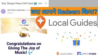 One more Gift 🎁 card || How to redeem Google Local Guide gift? Code not showing problem India