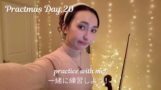 Real Time Practice With Me At Home! Tchaikovsky Violin Concerto 一緒にチャイコフスキーヴァイオリン協奏曲を弾いてみよう！