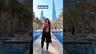 #onewayticket #dubai #burjkhalifa #soukalbahar #danceshorts #every #everyone