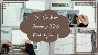 Erin Condren January Monthly ft JessicaHearts