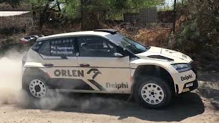 Kajetan Kajetanowicz - Maciek Szczepqniak | Škoda Fabia Rally2 Evo | Monday Test Rally México 2023