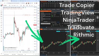 NinjaTrader Updated Guide - TradingView trade copier to Rithmic and Tradovate funded prop firms