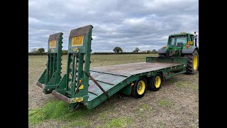 19T HERBST LOW LOADER TRAILER