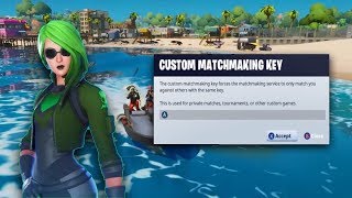 FORTNITE CUSTOM MATCHMAKING!! SOLO/DUO/SQUAD SCRIMS LIVE