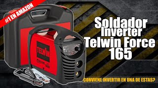 Soldador Telwin Force 165 🔥 Reseña y Características del inverter a electrodo MMA