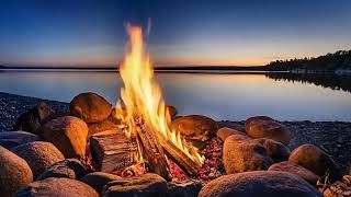 Soothing Fireplace Sounds | Relaxing Crackling Fire for Deep Sleep, Calm & Relaxation