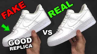 GOOD REPLICA vs REAL Nike Air Force 1 / How To Spot Fake (AAA) 👟 Nike AF1