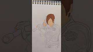 Drawing Leon Kennedy - Resident Evil