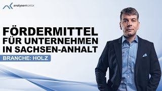 ALLE Fördermittel für Unternehmen aus Sachsen-Anhalt in der Branche: HOLZ für 2024!