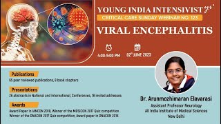 VIRAL ENCEPHALITIS : DR ELAVARASI ( ASST PROF DEPT NEUROLOGY AIIMS)