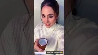 Hina Khan masti on set together co-actors #hinakhan #yrkkh #shorts #shortsfeed #shortsvideo #trend