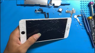 iPhone 7Plus only glass replacement👌👌🤭 ការផ្តូរកញ្ចក់បែករបស់​ iPhone 7plus