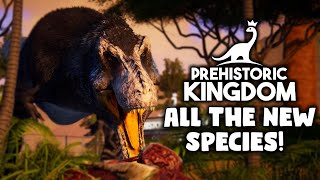 14+ NEW SPECIES! | Prehistoric Kingdom Closed Beta - All Species