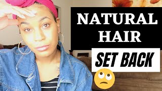 My Natural Hair Setback And Experiencing Growth Plateau l Why My Hair Stopped Growing For 6 Months