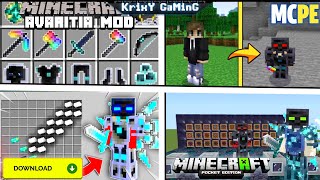 BEST AVARITIA MOD FOR MINECRAFT PE 1.19 | AVARITIA ADDON MCPE | 2022!