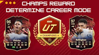 MY CHAMPS REWARDS DETERMINE MY CAREER MODE TEAM IN EAFC! (LA LIGA TOTS)