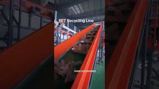 PET recycling line for plastic drinking bottles/cola bottles any other bottles used PET material