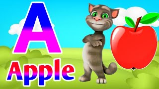 Phonics Song with TWO Words - A For Apple - ABC Alphabet Songs with Sounds for Children