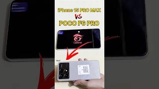 iPhone 15 Pro Max Vs Poco F6 Pro, fast Game Opening Test🔥#iphone #poco #trending #shirts #virul