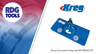 Kreg Concealed Hinge Jig KHI HINGE INT (RDG TOOLS)