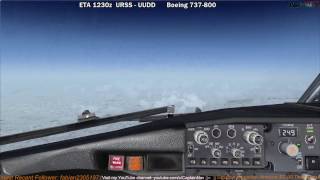 [FSX] PMDG 737 NGX | Sochi (URSS) to Moscow Domodedovo (UUDD) Part 2