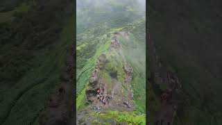 Harihar Fort Maharashtra Thribakaswar Top View