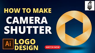 Illustrator Logo Design Tutorial | Camera Shutter Design |  How to Design Logo