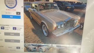 1979 Rolls Royce sells at Copart for $17,100