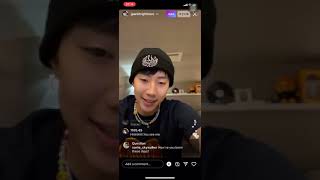 Jay Park speaking Spanish IG Live Instagram Live