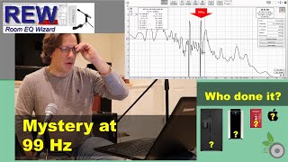 REW - Solving a Mystery at 99Hz - what is causing this background noise?