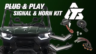 How To Install a Tusk Plug and Play UTV Signal & Horn Kit on a Can-Am Commander