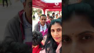 bishkek park ని చూస్తూ chuk chuk train లో music enjoy చేస్తూ wow..👏 #bishkek #dubaivlogs 4/1