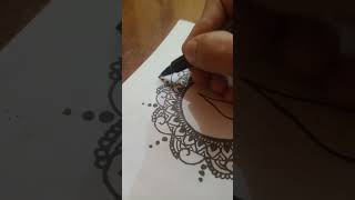 Diwali 🕯Mandala art 🧡😍. #artbyswati #mandalaart #youtube #shorts