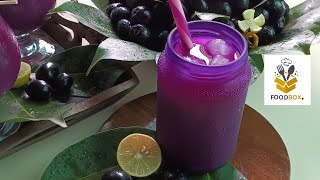 Java Plum/Jambolan/Jamun Juice🍹 Recipe by Food Box.|Jamun ka Juice|#JamunJuice #EasyJuicerecipe