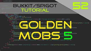 Minecraft Bukkit/Spigot Plugin Tutorial #52: Golden Mobs 5 | Sign Shop