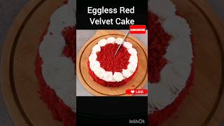 🎂Eggless Red Velvet Cake #recipe #subscribe #ytshorts #shorts #video #cake #howtomake #viral #views