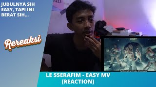 LE SSERAFIM - EASY MV (REACTION)