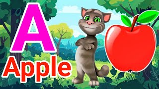 Phonics Song with TWO Words - A For Apple - ABC Alphabet Songs with Sounds for Children