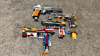 Reloading all my Lego pistols! | ecl1pse’s Lego guns