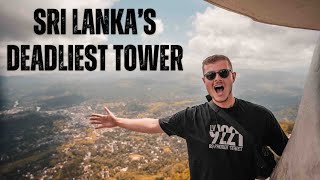 Climbing Sri Lanka's DEADLIEST tower! Exploring Kandy