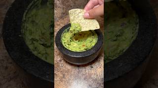 Spicy Homemade Guacamole🥑🌶️ #guacamole #shortsfeed