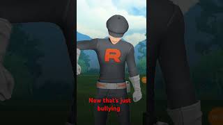 Pokémon go team go rocket battle silly