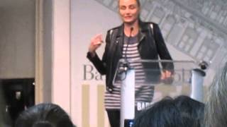 Cameron Diaz in NY City 1/6/2013 talking about her book THE BODY BOOK