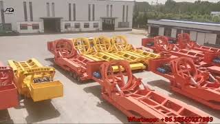 China professional Wind Blade Adapter, Special Extendable Low Bed Trailer,  Extensionable Flatbed