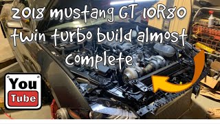 Engine install update 2018 ford mustang gt 10R80 twin turbo hellion fore innovation E85